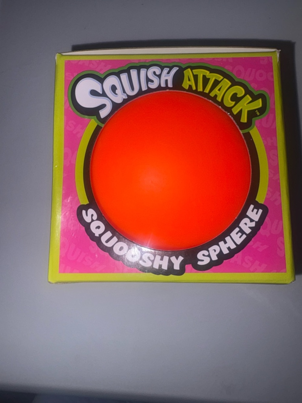 NEW!! Orange Squish Attack Sphere